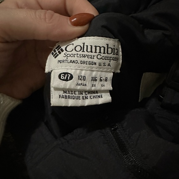 Black Columbia snow bibs - Picture 3 of 3